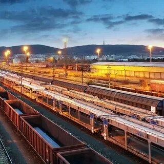 Объем перевозок железнодорожным транспортом