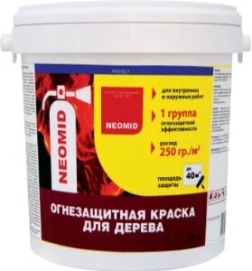 Краска для древесины neomid
