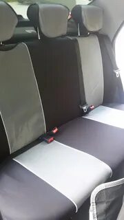 Как одеть чехлы на заднее сиденье