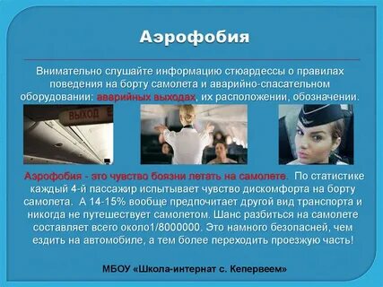 Чего вы боитесь когда болеете аэрофобией