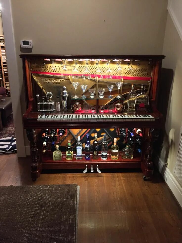 Piano Bar (Venue) Bar lounge interior, Piano bar, Bars for home
