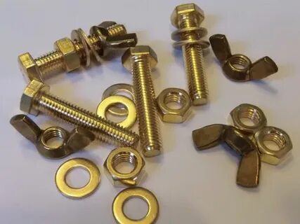 Brass Bolts and Nuts