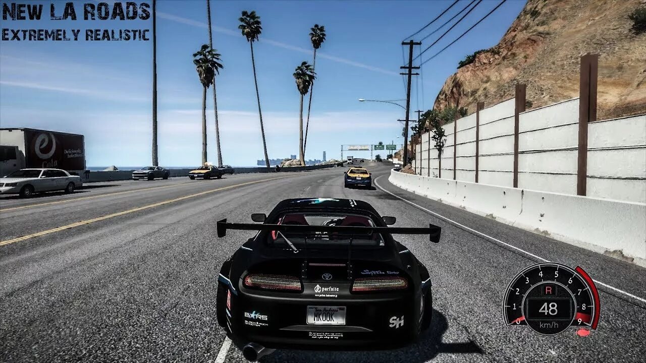 Как установить gta redux. La roads gta 5. гта 5 дорога. гта 5 небоскреб la revo mod. gra revo gta 5.