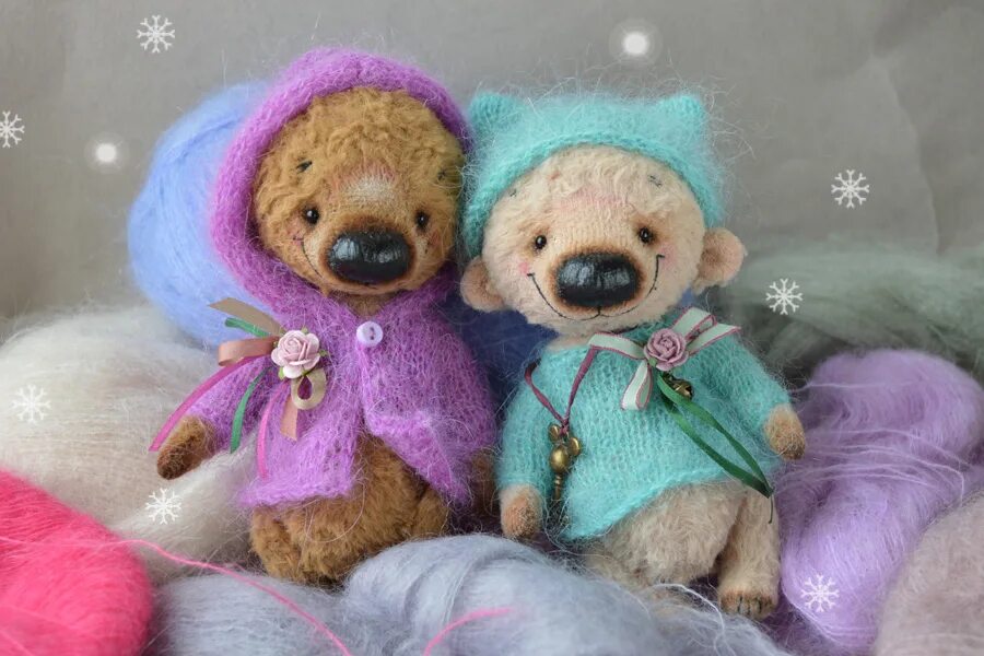 мишки малютки. комплект крошка медвежонок.