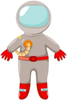 Картинка космонавта для детей цветная