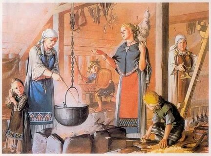 Жизнь женщины в средние века