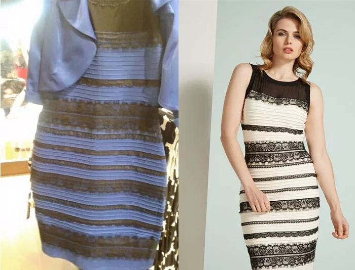 Почему видят золотое платье. Иллюзия с платьем синее с черным или белое с золотым. Платье сине-белое. Платье разного цвета. Сине чёрное платье и бело золотое.
