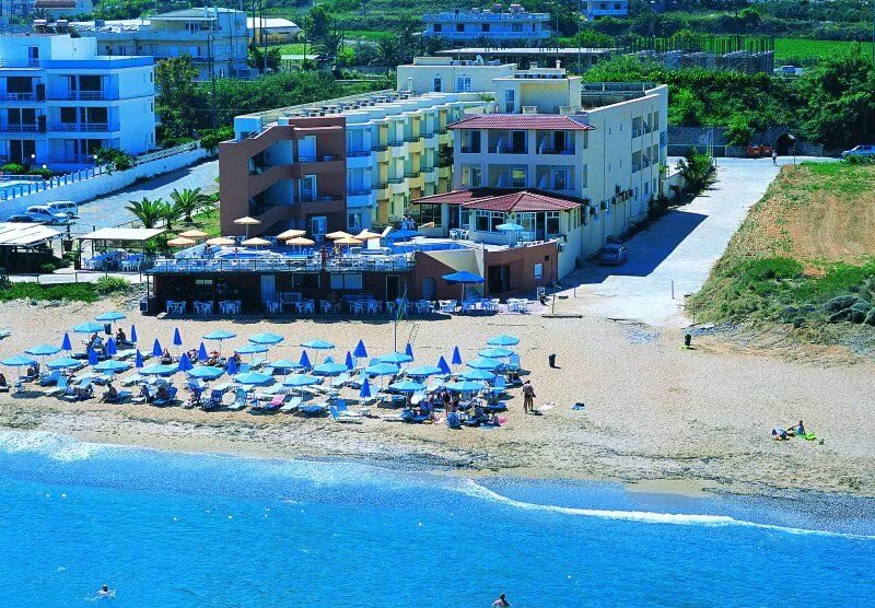 Дедалос Бич Крит отель. Aperion Beach (ex. Sea Paradise) 3*. Пляж Сфакаки Крит. Aperion Beach Hotel. New beach 3