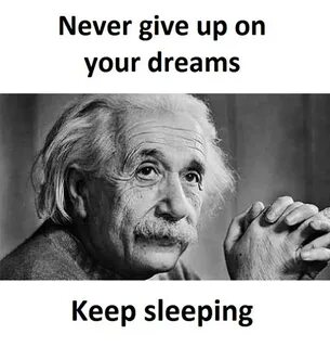 Keep sleeping