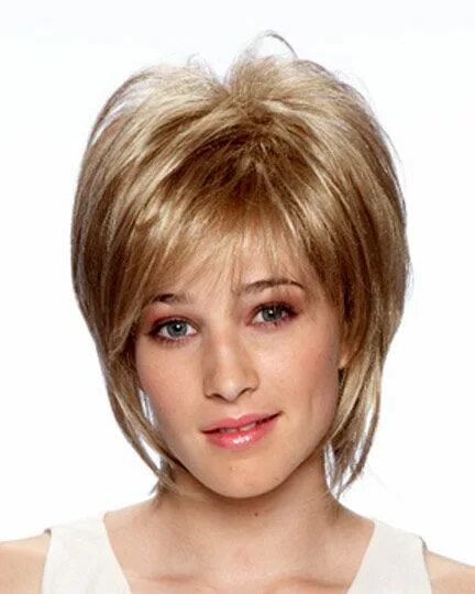 Eurotrend hair 2011 Straight blonde hair, Short hair model, Short hair styles ea
