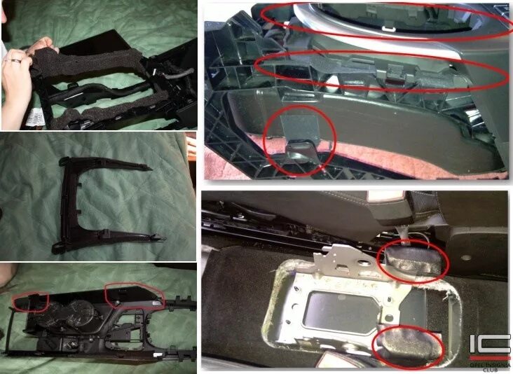 Как снять переднюю консоль Center console removal and installation (Mercedes-Benz W202 1993-2000: Body: I