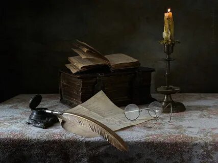 Книга с пером