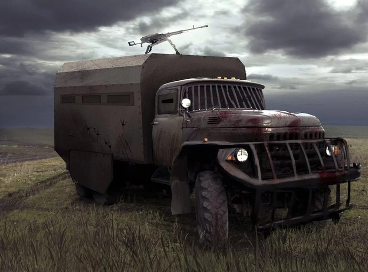 зил 131 постап. новоузенск тюльпанная степь. степи и человек. зона степей в степной. чужие степи 4.