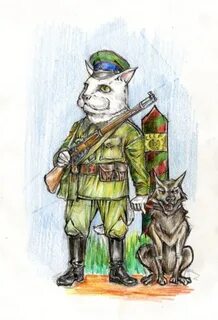 Кот пограничник