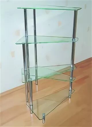 Стеклянные полки для цветов