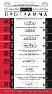 Драмтеатр пенза расписание спектаклей