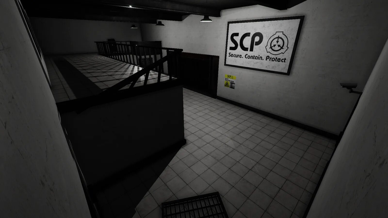 Secret laboratory играть. Камера 173 содержания SCP камера. Лаборатория фонда SCP.