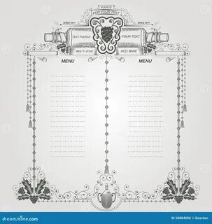 Old menu