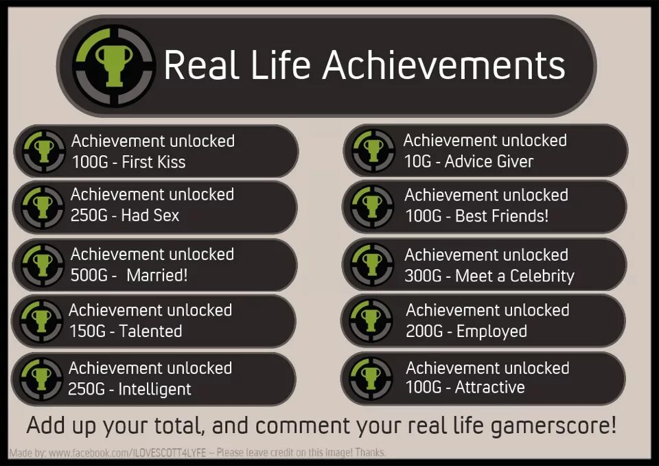 Get real life. Ачивки real Life. Ачивки Xbox. Достижения в реальной жизни. Ачивки в реальной жизни.