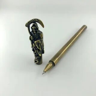 Ручка череп