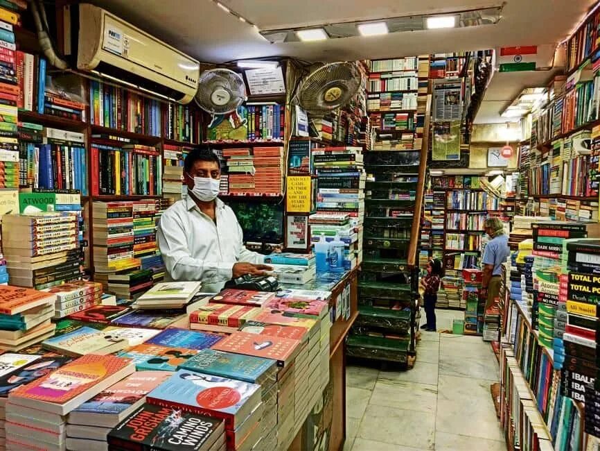 Chennai shopping. The books in this shop are