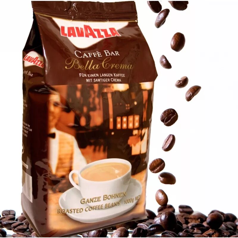 Лавацц крема купить. Кофе Lavazza «Bella crema». Bella crema кофе в зернах.