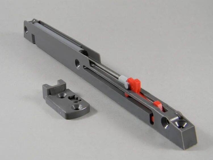 Доводчик slowmotion zeta для метабоксов. Soft closing. Samet фурнитура smt 75. Направляющие db8881zn/500 b-slide. Soft closing.