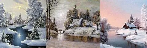 Картина хрустальный ручей аванесов
