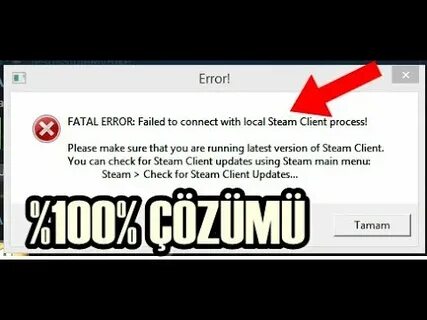 Steam client cs go fatal error