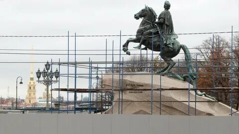 Открытие памятника петру 1 в петербурге