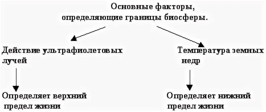 Что не входит в состав биосферы