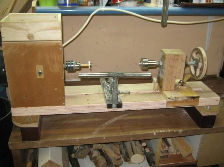 токарный станок своими руками/DIY woodturning lathe - YouTube