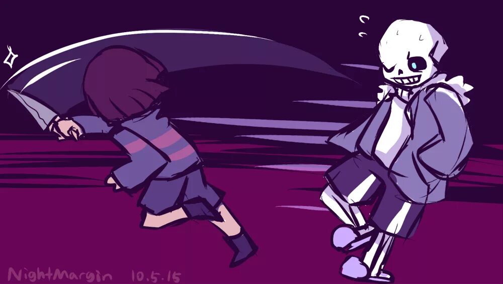 Undertale chara sans