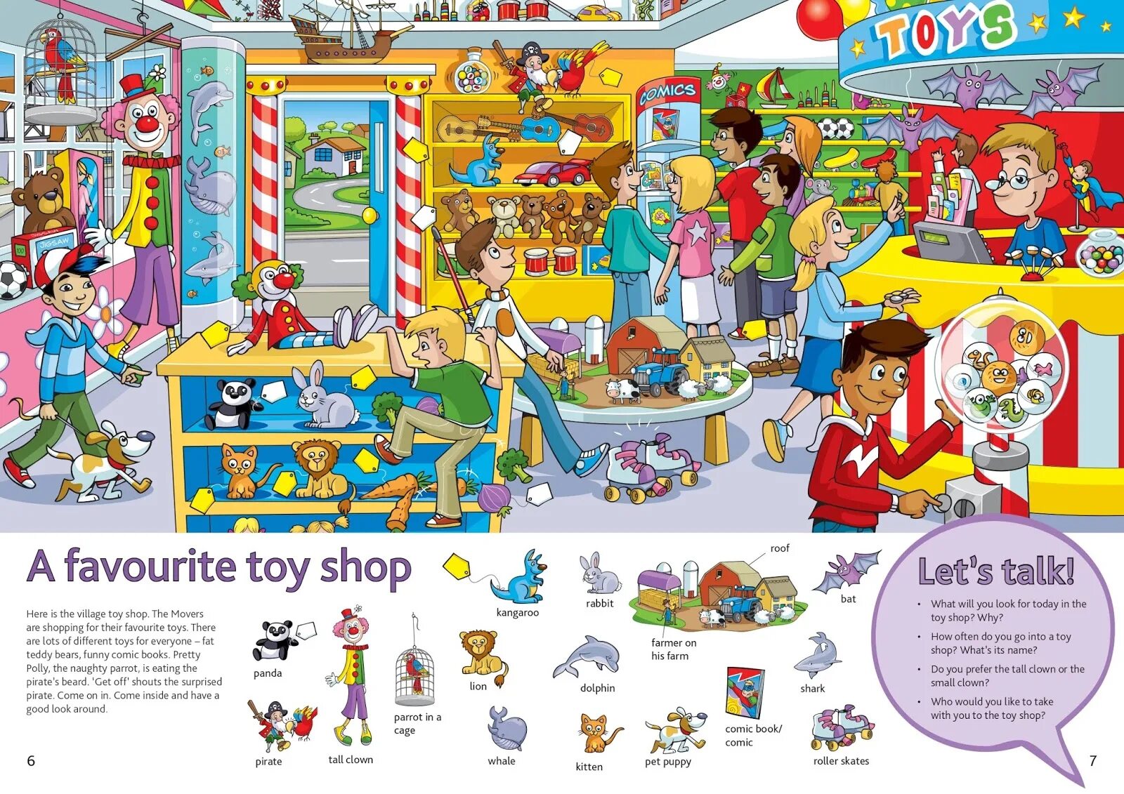 8 what s your. At the Toy shop. Describe the picture. Find the differences Movers. Picture description for Kids.