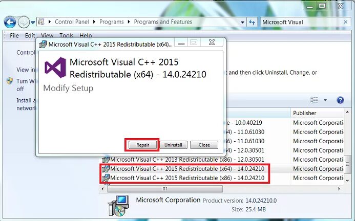 Как исправить microsoft visual c. Windows c++ Visual 64. Какой Microsoft Visual c++ нужен для Windows 7. Visual c++ win 7 программа запущенная на этом. Microsoft Visual c++ все пакеты для Windows 10 x64.