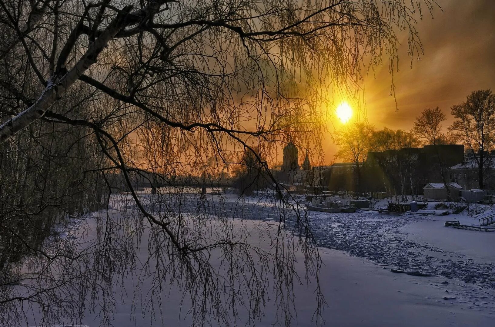 Морозный вечер. Зима. К вечеру. Зимний вечер. Поздним вечером поздней весной