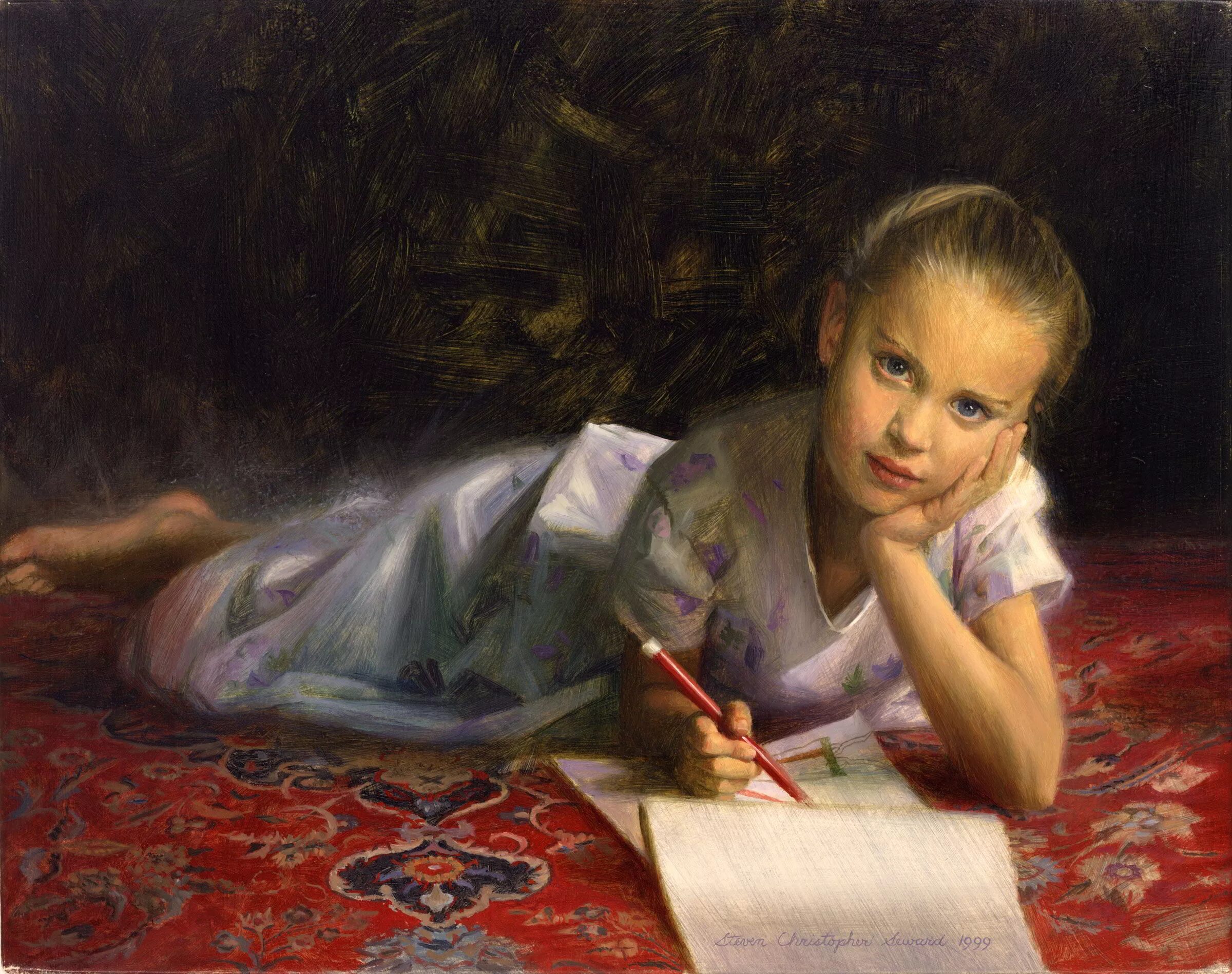 Художник Steven Christopher Seward (1958).