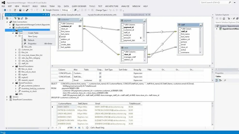 Базу данных visual c. SQL Visual Studio. База данных Visual Studio. БД Visual Studio. Схема данных в SQL Server Visual Studio.