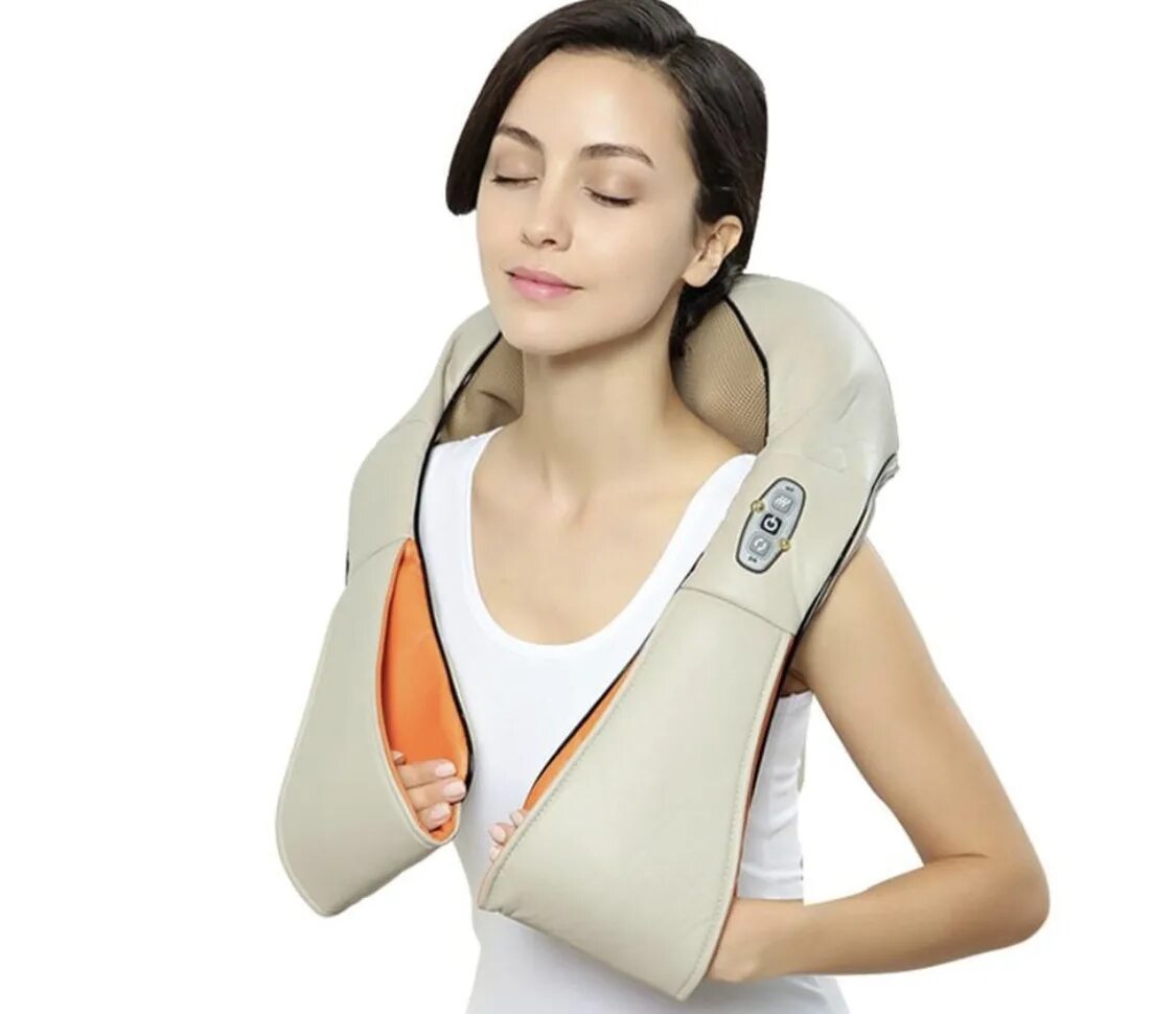 Массажер Massager of Neck kneading. Массажер-пояс роликовый Neck kneading универсальный. Массажер для шеи, плеч и спины Massager of Neck kneading. Массажер для шеи и плеч с ИК прогревом Neck kneading. Массажер для шеи какой выбрать