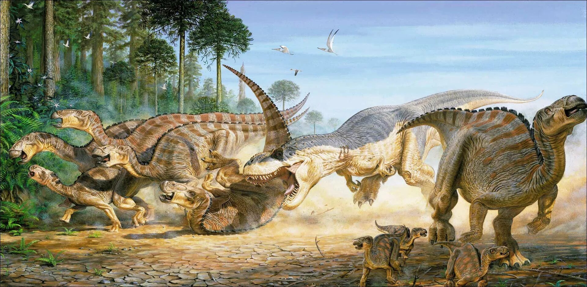 динозавров не существовало