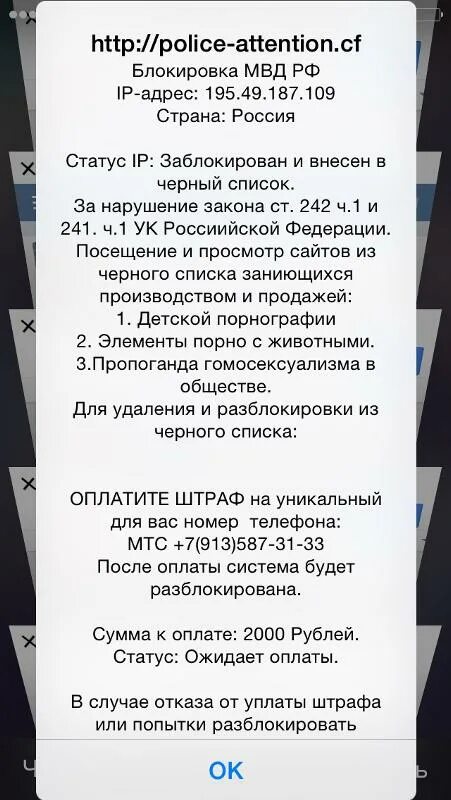 Могут ли посадить за просмотр запрещенных
