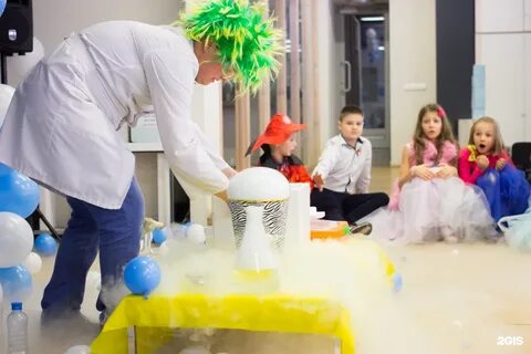 Химическое шоу для детей на день рождения