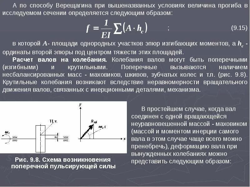 Величина изгиба. Способ Верещагина. Прогиб методом Верещагина. Перемещения способом Верещагина. Метод Верещагина сопромат.