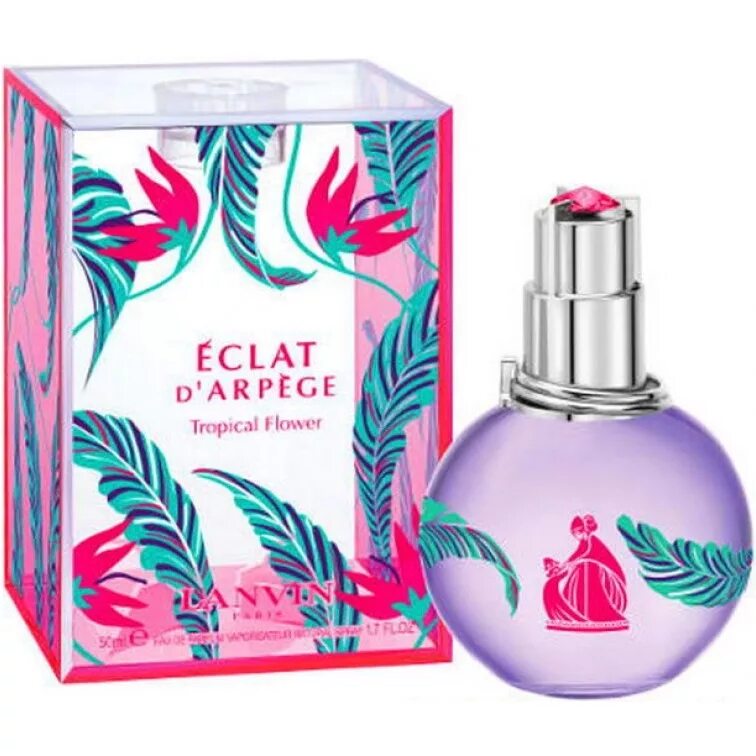 Парфюмерная вода Lanvin Eclat d'Arpege Tropical Flower. Женская парфюмерная вода Lanvin Eclat d’Arpege 100 мл. Lanvin Tropical Flower. Lanvin Eclat d'Arpege 50 мл.