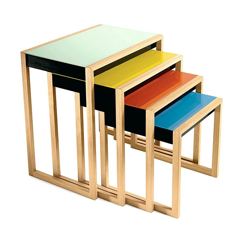 Stacking tables. Stacking tables джозеф альберс. столы nesting, йозеф альберс. джозеф альберс баухауз. мебель баухаус йозеф альберс.