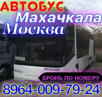 Номер автобуса москва махачкала