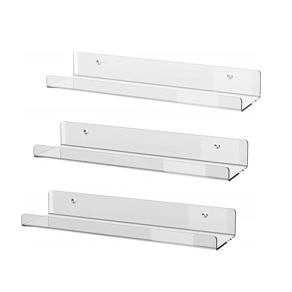 Полочки из акрила. Полка прозрачная пластиковая. Полка "wall shelf-s (bas wl-001)" белая. Прозрачные полки из оргстекла. Полка акриловая настенная.