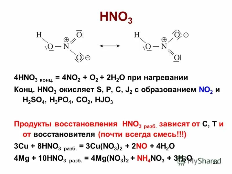 P hno3 реакция. P hno3 реакция
