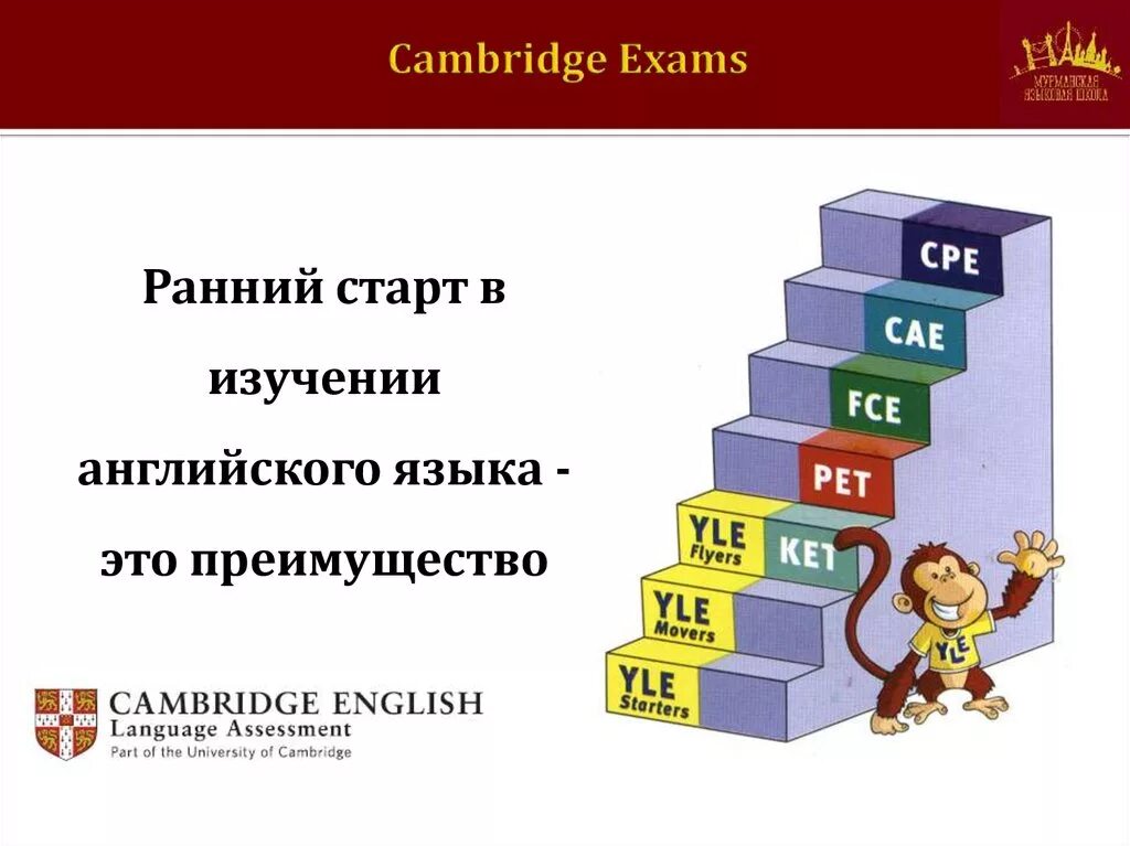 Cambridge english level