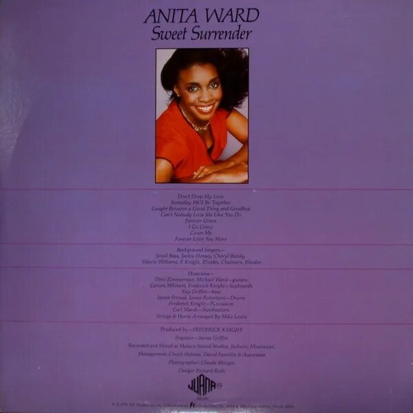 I surrender перевод. Anita ward 1979. альбом свит 1979 год. sweet surrender фото.